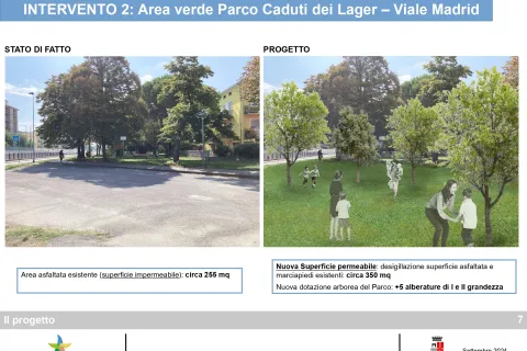 Interventi nell'ambito del Programma sperimentale per l’adattamento ai cambiamenti climatici