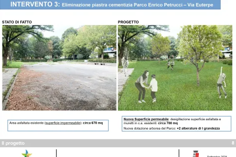 Interventi nell'ambito del Programma sperimentale per l’adattamento ai cambiamenti climatici