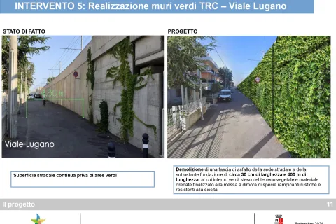 Interventi nell'ambito del Programma sperimentale per l’adattamento ai cambiamenti climatici