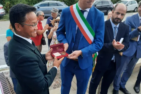 80esimo anniversario della battaglia di Monte Pulito