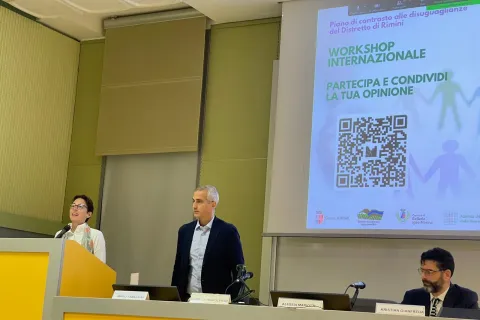 Il sindaco di Rimini, Jamil Sadegholvaad