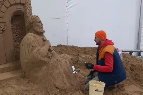 Presepe di sabbia
