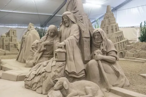 presepe di sabbia