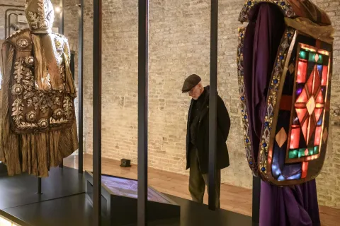 Gabriele Salvatores in visita al Fellini Museum