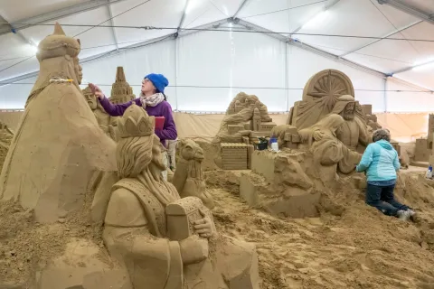 Presepe di sabbia
