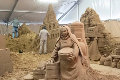 Presepe di sabbia