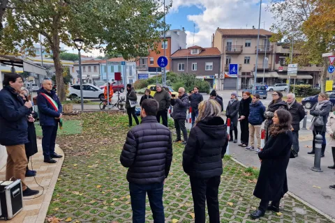 intitolazione rotatoria enzo tortora