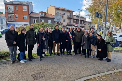 intitolazione rotatoria enzo tortora