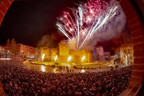 incendio a castello