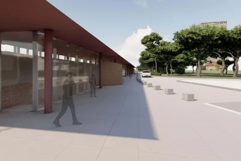 rendering lavori stazione