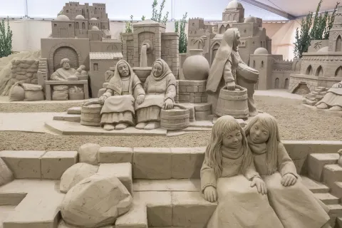 presepe di sabbia