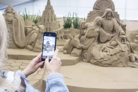 presepe di sabbia