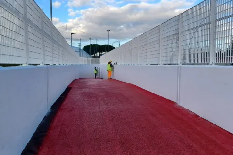 sottopasso carrabile via euterpe e della repubblica