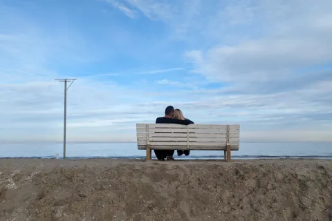 passeggiata sulla duna