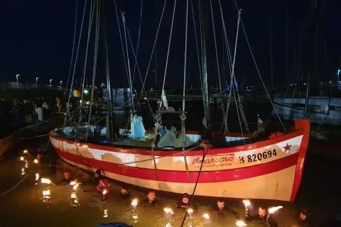 presepe in darsena