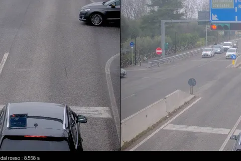 Passaggio con il rosso