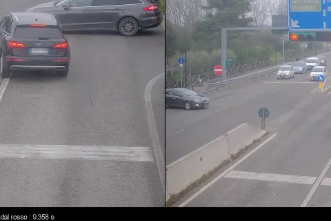 Passaggio con il rosso