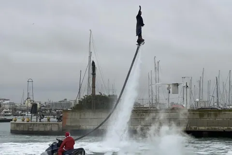 befana in fly board