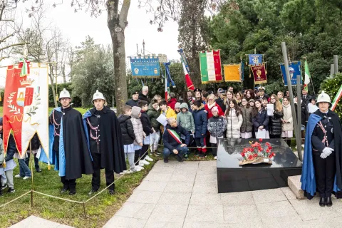 Celebrazione 27 gennaio 2025 a Rivazzurra in via Madrid