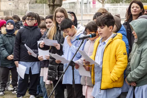 Celebrazione 27 gennaio 2025 a Rivazzurra in via Madrid