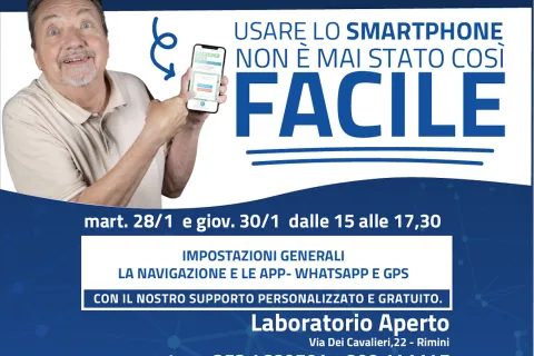 Smartphone Facile: a gennaio ripartono i corsi gratuiti di facilitazione per l’uso del cellulare