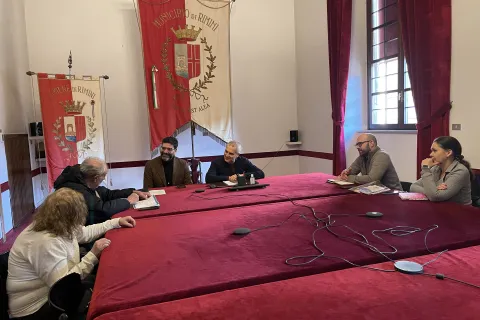 incontro sindaco Sadegholvaad e assessore Gianfreda