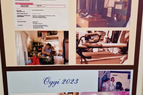 La “Lavanderia Baby” di San Giuliano Botteghe Storiche