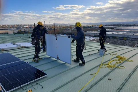 Pannelli solari Stadium