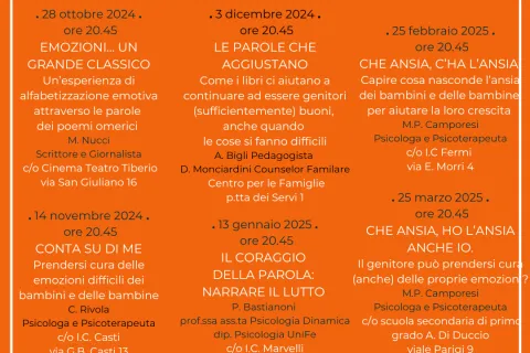 programma educare verbo plurale