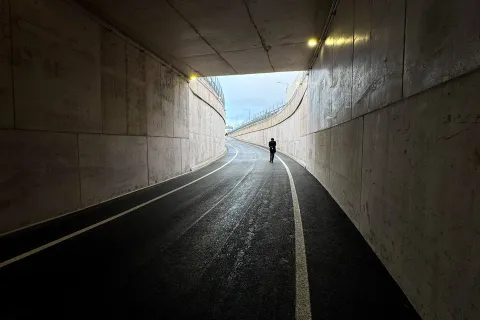 Apre il sottopasso che collega via Euterpe con via della Repubblica