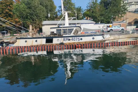 affondamento peschereccio genius