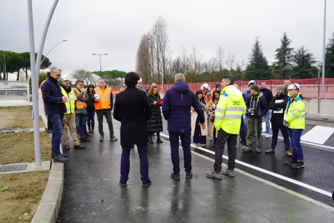 Apre il sottopasso che collega via Euterpe con via della Repubblica