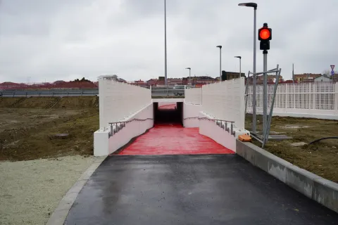 Apre il sottopasso che collega via Euterpe con via della Repubblica