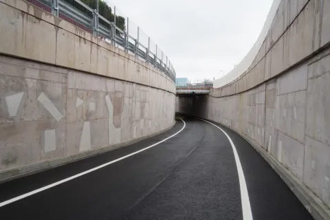 Apre il sottopasso che collega via Euterpe con via della Repubblica