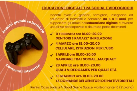 "Educazione digitale tra social e videogiochi"