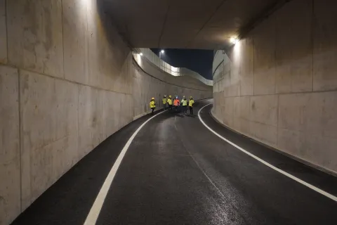 SOTTOPASSO via Euterpe con via della Repubblica