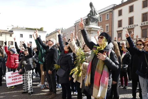 camminata uomini