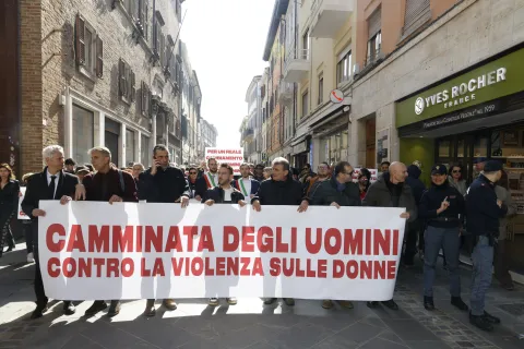 camminata uomini