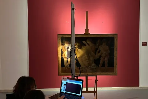 opera di Giovanni Bellini, Pietà. Cristo morto con quattro angeli 
