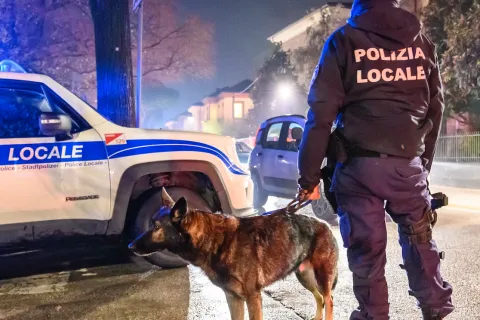 Contrasto allo spaccio della Polizia Locale di Rimini