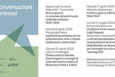 conversazioni riminesi, programma