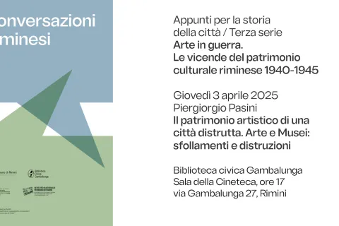 conversazioni riminesi, evento del 3 aprile