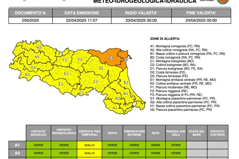 allerta 50/2025
