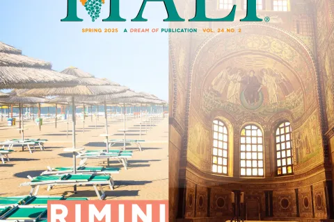 copertina rivista americana Dream of Italy