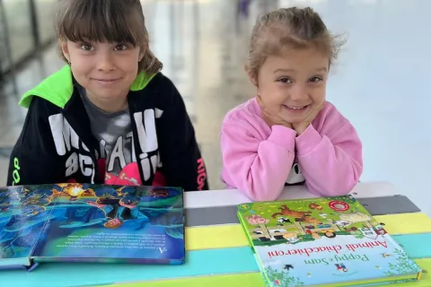 Martina Amati e la sorella Matilde.