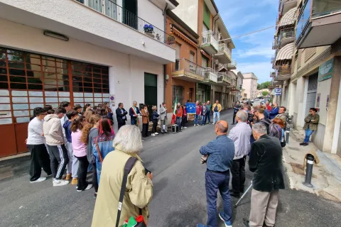 Pietra di inciampo Walter Ghelfi