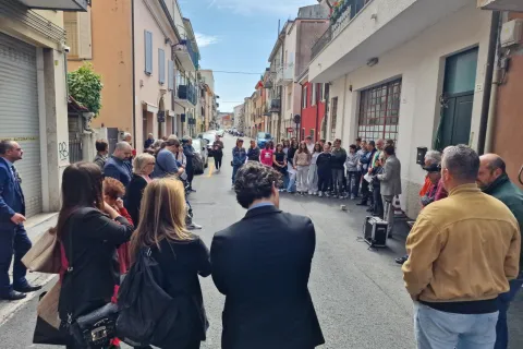 Pietra di inciampo Walter Ghelfi