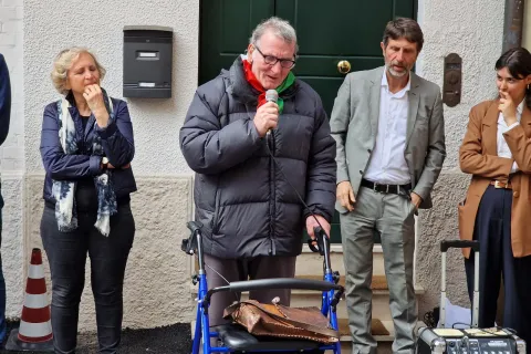 Pietra di inciampo Walter Ghelfi