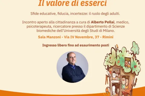Conferenza del 5 giugno "Il valore di esserci" con Alberto Pellai