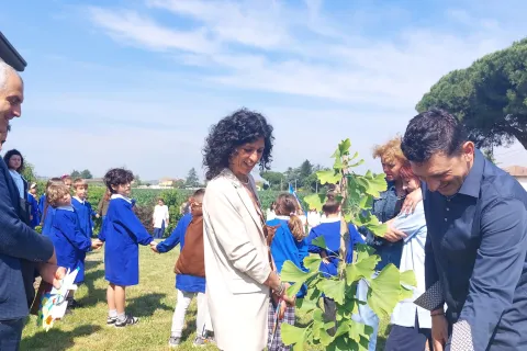 Festa dell’albero scuola San Salvatore di Mattia Ahmet Minguzzi
